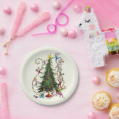 Klassieke Grinch | Kerstboom Papieren Bordje (Feest)