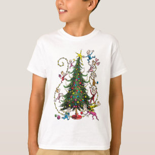 Klassieke Grinch   Kerstboom T-shirt