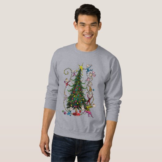 Klassieke Grinch | Kerstboom Trui (Voorkant volledig)