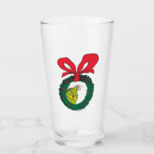 Klassieke Grinch | Kerstkrans Glas (Voorkant)