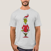 Klassieke Grinch | Kerstman T-shirt (Voorkant)