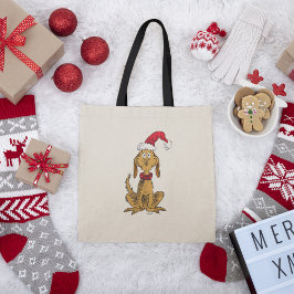 Klassieke Grinch | Max - Kerstman Hoed Tote Bag