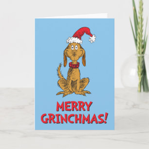 Klassieke Grinch   Max - Kerstmannenhoed Feestdagen Kaart