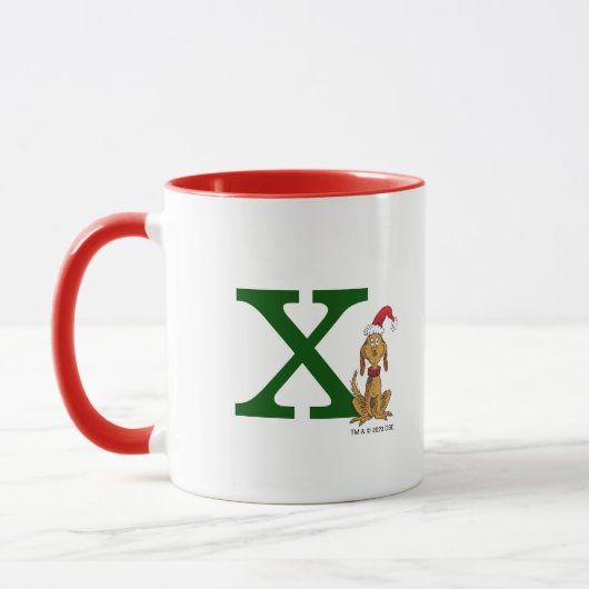 Klassieke Grinch Max | Monogram X Mok (Links)