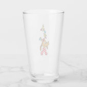 Klassieke Grinch | Max - Prettig Kerstfeest Glas (Achterkant)
