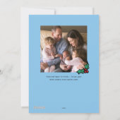 Klassieke Grinch | Max - Santa Hat Feestdagenkaart (Achterkant)