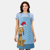 Klassieke Grinch | Max - Santa Hat Schort (Gedragen)