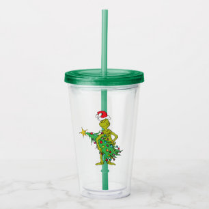 Klassieke Grinch   Naughty Acryl Drinkbeker