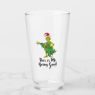 Klassieke Grinch   Naughty Glas