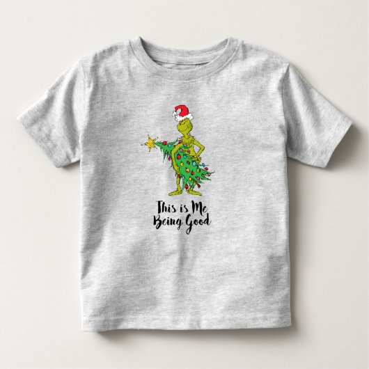 Klassieke Grinch | Naughty Kinder Shirts (Voorkant)