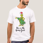 Klassieke Grinch | Naughty T-shirt (Voorkant)
