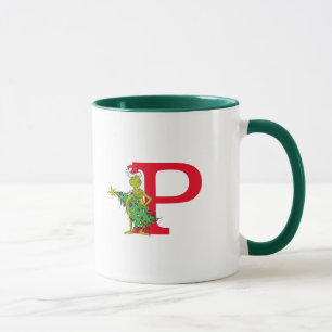Klassieke Grinch Ondeugend Monogram P Mok