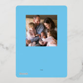 Klassieke Grinch | Ondeugend of Nice Folie Feestdagenkaart (Achterkant)