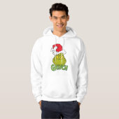 Klassieke Grinch | Ondeugend of Nice Hoodie (Voorkant volledig)