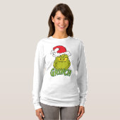 Klassieke Grinch | Ondeugend of Nice T-shirt (Voorkant volledig)