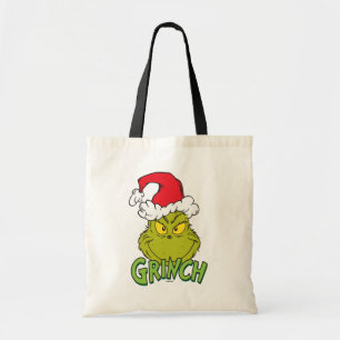 Klassieke Grinch   Ondeugend of Nice Tote Bag