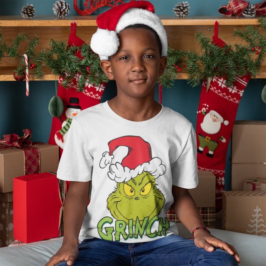 Klassieke Grinch | Ondeugend of Nice Tri-Blend Shirt