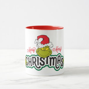 Klassieke Grinch Prettig Kerstfeest Mok