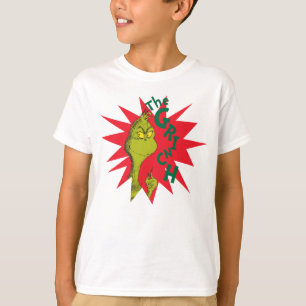 Klassieke Grinch   Red Starburst T-shirt
