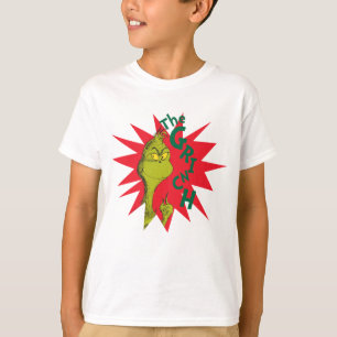 Klassieke Grinch   Red Starburst T-shirt
