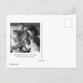 Klassieke Grinch | Santa Claus Feestdagenkaart (Achterkant)