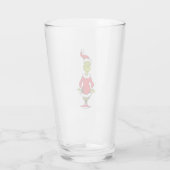 Klassieke Grinch | Santa Claus Glas (Achterkant)