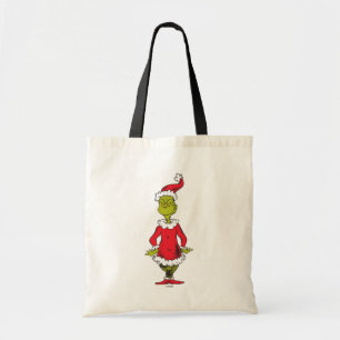Klassieke Grinch   Santa Claus Tote Bag