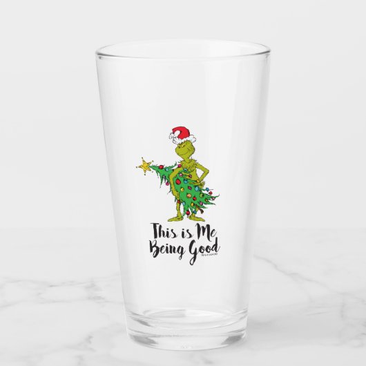 Klassieke Grinch | Stout Glas (Voorkant)