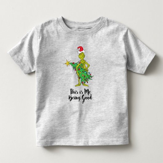 Klassieke Grinch | Stout Kinder Shirts (Voorkant)