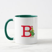 Klassieke Grinch | Stout Monogram B Mok (Links)