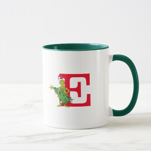 Klassieke Grinch | Stout Monogram E Mok (Rechts)