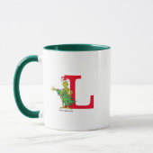 Klassieke Grinch | Stout Monogram L Mok (Links)