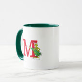 Klassieke Grinch | Stout Monogram M Mok (Voorkant links)