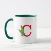 Klassieke Grinch | Stout Monogram Mok (Links)