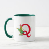 Klassieke Grinch | Stout Monogram Q Mok (Links)