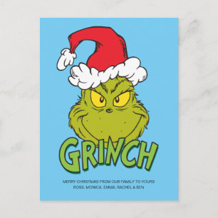 Klassieke Grinch   Stout of Braaf Feestdagenkaart