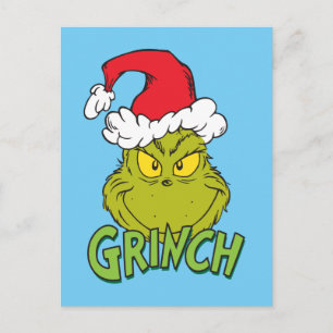 Klassieke Grinch Stout of Braaf Feestdagenkaart