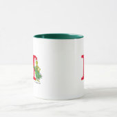 Klassieke Grinch | Stoute Monogram H Mok (Midden)