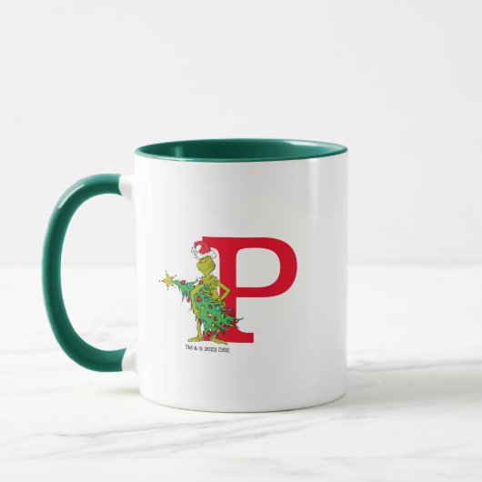 Klassieke Grinch | Stoute Monogram P Mok (Links)