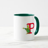 Klassieke Grinch | Stoute Monogram P Mok (Voorkant rechts)