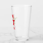 Klassieke Grinch | Stoute naam & monogram Glas (Links)