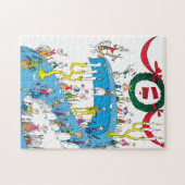 Klassieke Grinch | Vrolijk feest Legpuzzel (Horizontaal)