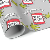 Klassieke Grinch | Werkt voor Who Hash Quote Cadeaupapier (Rol Hoek)