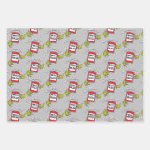 Klassieke Grinch | Werkt voor Who Hash Quote Inpakpapier Vel (Voorkant 3)