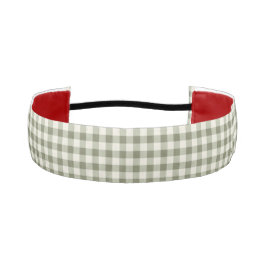 Klassieke Groene Boerderij Gingham Style