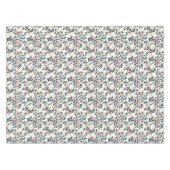 Klassieke groene en rode Holly Berries en Kerstmis Tafelkleed (Voorkant (Horizontaal))