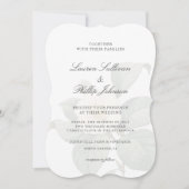 Klassieke groene en witte  bloeding kaart (Voorkant)