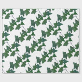 Klassieke groene Engelse klimop Cadeaupapier (Vlak)