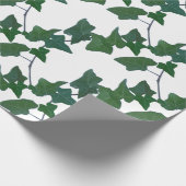 Klassieke groene Engelse klimop Cadeaupapier (Hoek)