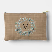 Klassieke  Groene Eucalyptus Foliage Krans Etui (Achterkant)